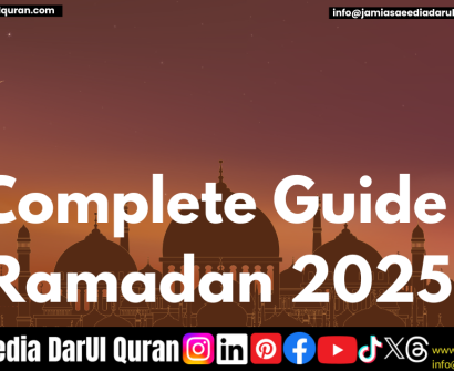 A Complete Guide to Ramadan 2025