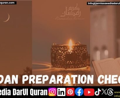 Ramadan Preparation Checklist